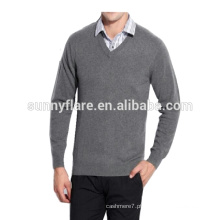 China Wholesale 100% CashmereV Neck Pullover Sweater